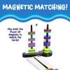 Magnetic Match Rings, Magnet Matching Game STEM Learning Toy for