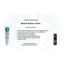 Miracle Barrier hair color stain remover. The best hair color barrier cream for Women and Men. A quick and easy way avoid color stains! Perfect for hair and beards. Use it at home or in the salon!