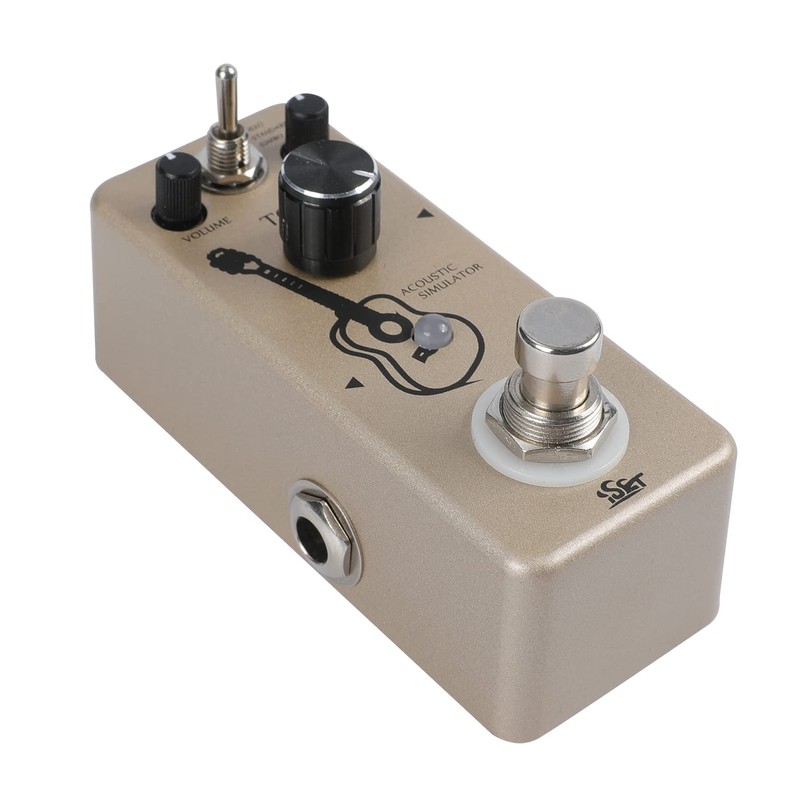 ISET AC Stage Guitar Pedal Acoustic Guitar Simulator Pedal for