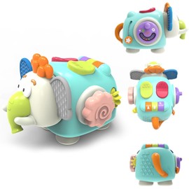 Montessori Toys for 1 Year Old, Busy Board Toddler Toys Age 1-2, Toys for 1 Year Old Boy Educational Activities Sensory Toys Baby Toys 12-18 Months, One Year Old Birthday Gifts for Boy Girl