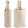 Canvas Wine Tote Bags – 100% Cotton, Single & Double
