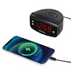 ZAPALA expert Alarm Clock for Bedroom, 2 Alarms Loud LED