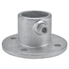 Global Industrial 1-1/2" Size Medium Flange Pipe Fitting (1.94" Fitting