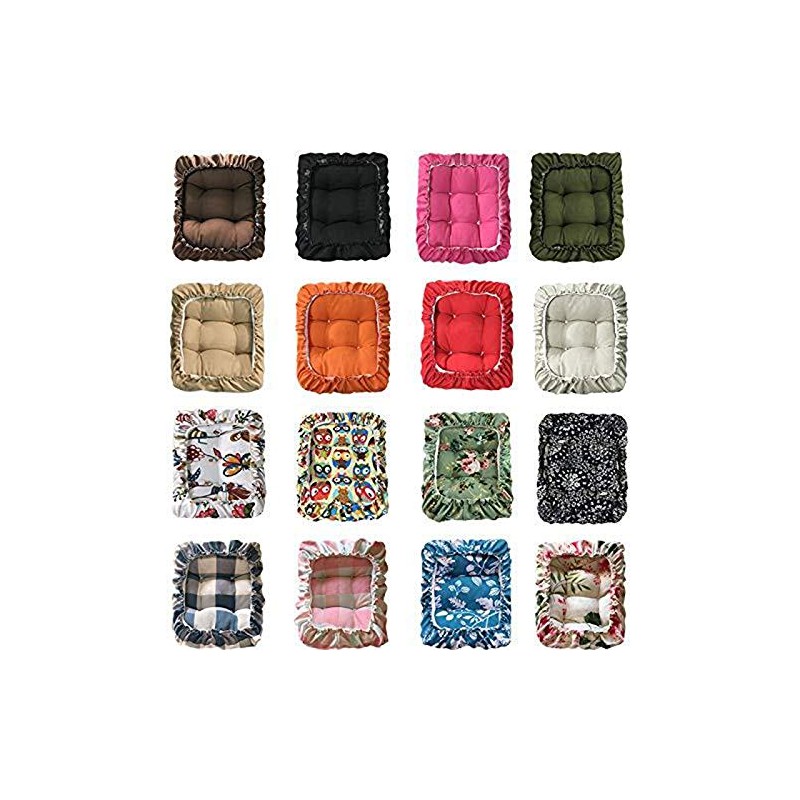 TINTON LIFE Padded Rectangle Bar Stool Cover Cushion with Elastic