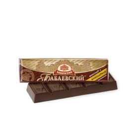 Imported Russian Chocolate Bar "Babaevsky" with Chocolate Filling (Set of 5)