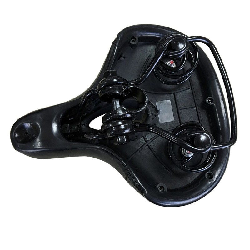 Poilee A012 Bicycle Saddle, Butt Painless, Shock Absorption, Perforation, Soft