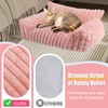 Cute Cat Couch Bed for Indoor Cats, Fluffy Cat Sofa