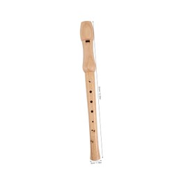 Vaguelly Wooden Eight Hole Clarinet for Beginners Elegant Music for Portable Flute for Practice and Performance Sturdy Design for Easy Handling and Learning