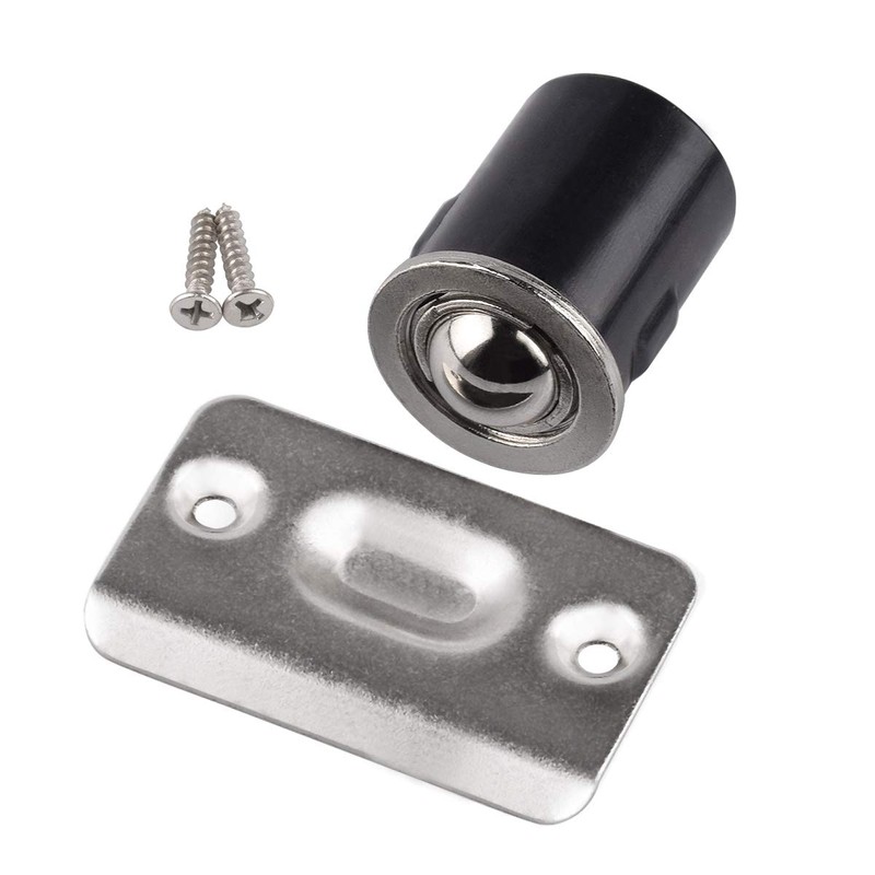 HOMOTEK 2 Pack Drive in Ball Catch with Strike Plate