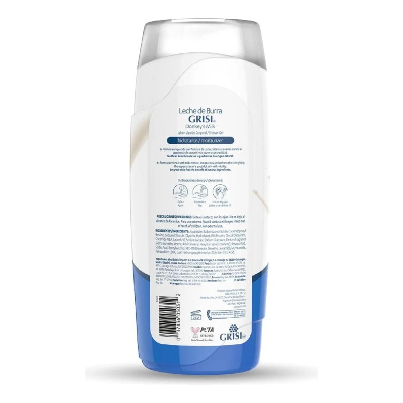 Crema Facial Leche Burra Grisi Jabón Líquido Corporal