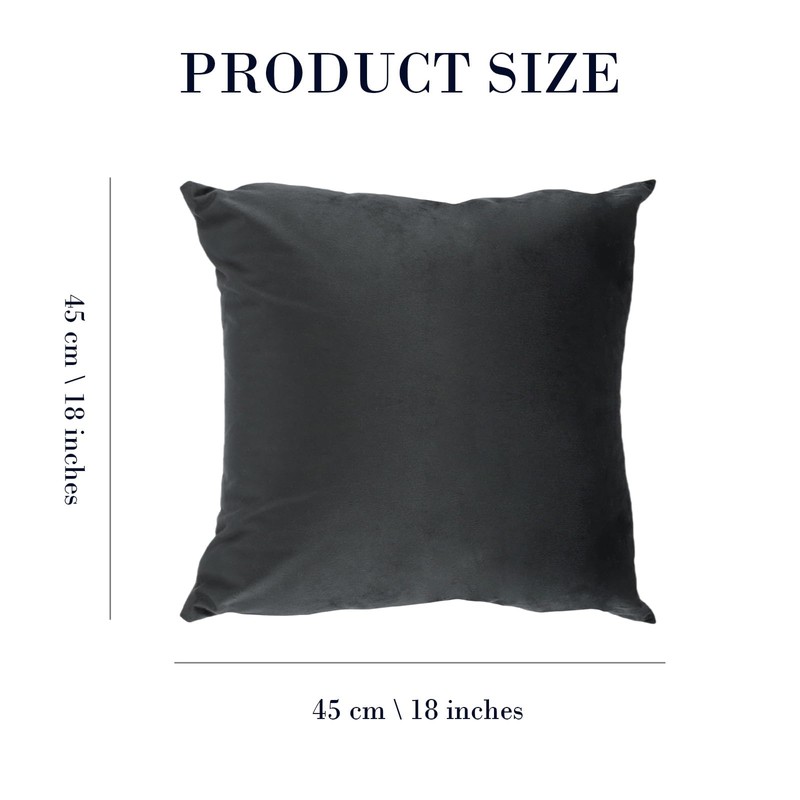 Betadistor Red Cushion Covers 2 Pack 18"x 18" 45 x