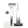 2PK Heavy Duty Tee Hinges with Fixings. Hot Dipped Galvanised