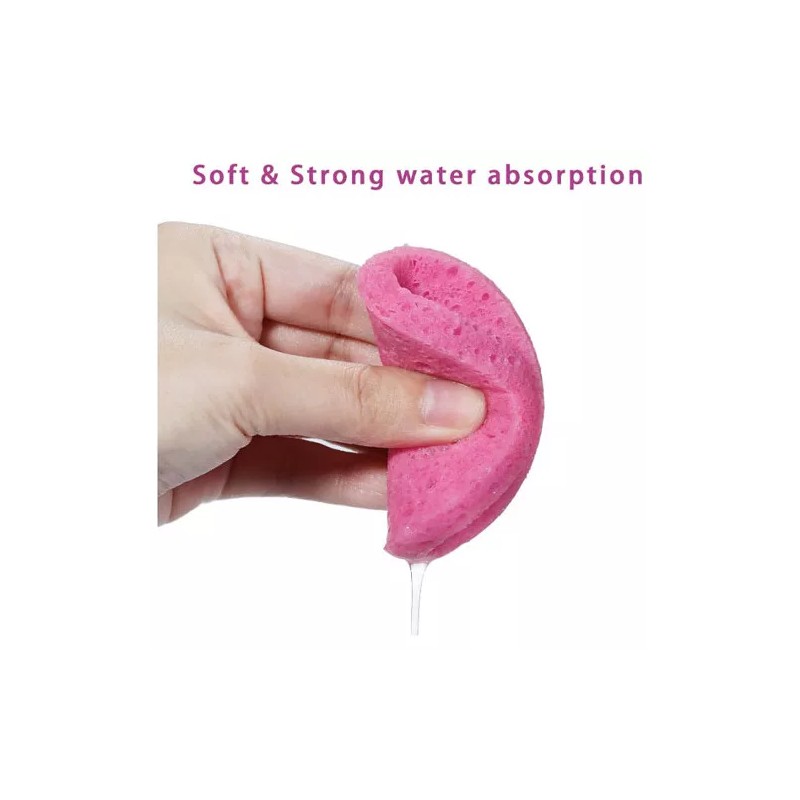 Generic Esponjas Limpiadoras Desechables Desmaquillantes De 100 Piez