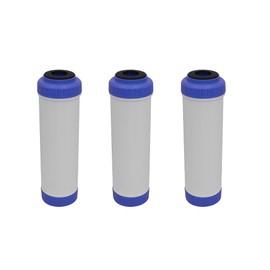 PureT UDF-10W, 10"x2.5" GAC Carbon Filter - NSF Certified - Reverse Osmosis Water Filter, Lifetime of 1 Year (3 Pack)