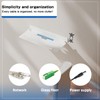 Wall Mount Compatible with FritzBox 5690 Pro Including Cable Management,