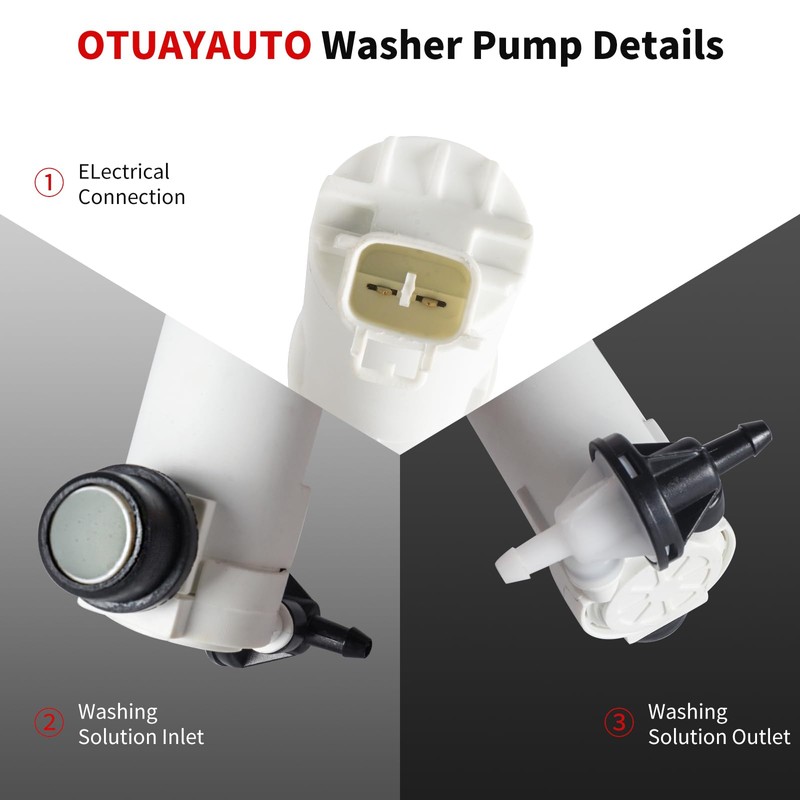 OTUAYAUTO - Bomba de repuesto para Honda CRV 2007-2011, estilo