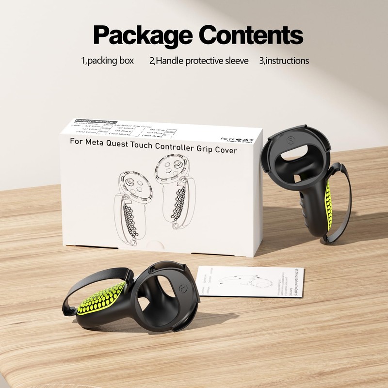 AMZDM Upgraded Controller Grips for Meta Quest 2 VR Oculus