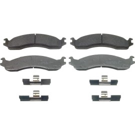 Wagner Brake ThermoQuiet MX655 Semi-Metallic Disc Brake Pad Set