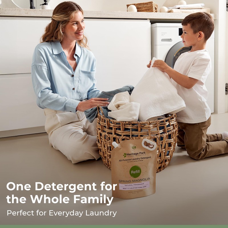 Heritage Park Luxury Laundry Detergent | Dermatologist Tested Plant based