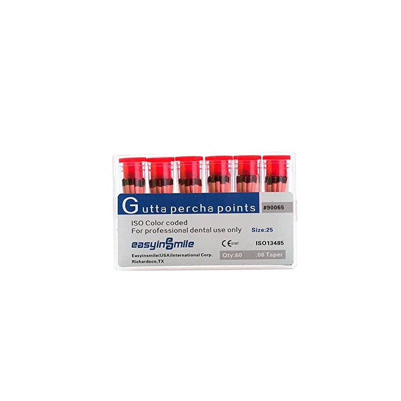 SNAWOP Gutta Percha Paper Points 2 Packs .02/.04/.06 Taper for