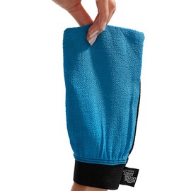 Bondi Sands Exfoliating Mitt | Dual-Sided, Multi-Purpose Glove Exfoliates to Prep Skin for a Flawless, Streak-Free Self Tan and Erases Unwanted Tanning Errors, Durable + Reusable | Includes 1 Mitt