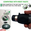OVO Universal Central Vacuum 30ft Low Voltage Hose, Switch Control