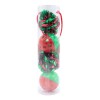 Juguetes Para Gato Pompones Pelota Carrusel Cascabel Campana