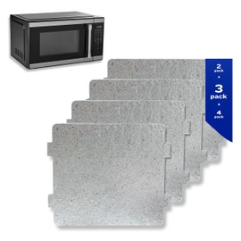 Microwave Waveguide Cover Replacement, 3-Pack Universal Mica Sheets for Microwave Oven Parts, Heat Resistant Mica Sheet Repair Part for Microwave Cooker, Available in 2,3,4 pcs