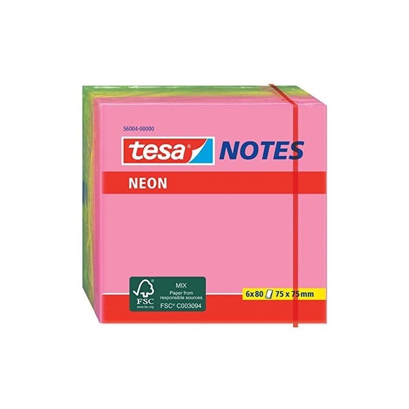 tesa 3 x 80 Sheets of Notepads