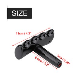 Suuonee Cars Shift Lever Knob Shifter for (Black)