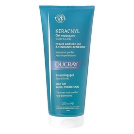 Ducray Keracnyl Foaming Gel Face & Body, 200mL