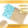 1 MIDDLE ONE 2 Pack Small Pillow, Memory Foam Mini