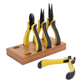 Linemans Pliers, Needle Nose Pliers Linesman Pliers with Diagonal Pliers, Flat Pliers, 2 Pointed Nose Pliers, Base 3pcs Pliers Set for Fixing, Bending, Repositioning, and Cutting