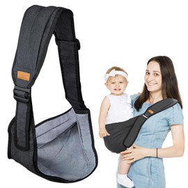 Side Baby Carrier, Ergonomic Toddler Carrier, Adjustable Baby Carrier, Baby Carrier for Newborns 3-36 Months, Toddlers up to 20 kg