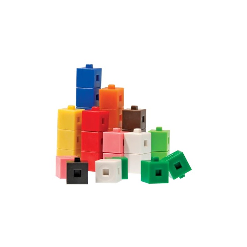 EAI Education Interlocking Centimeter Cubes - Set of 500