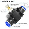 ERGAOBOY 5 Pcs 4mm OD Air Flow Control Valve with