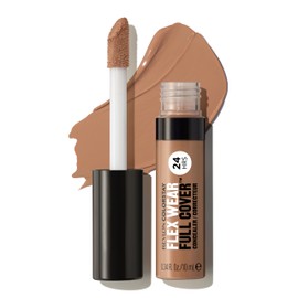Revlon ColorStay Flex Wear, Full Cover Non-Creasing Concealer, Infused with Hyaluronic Acid & Vitamin E, Flexible Longwear, 070 Nutmeg, 0.34 fl oz.