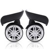 Luggage Wheels Replacement,1 Pair Suitcase Replacement Wheels,Replacement Suitcase Wheels,Easy Installation