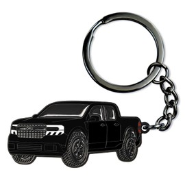 glahorse For Ford Maverick Keychain，Metal Keychain，For Ford Maverick Accessories-2022 2023 2024 (Black)