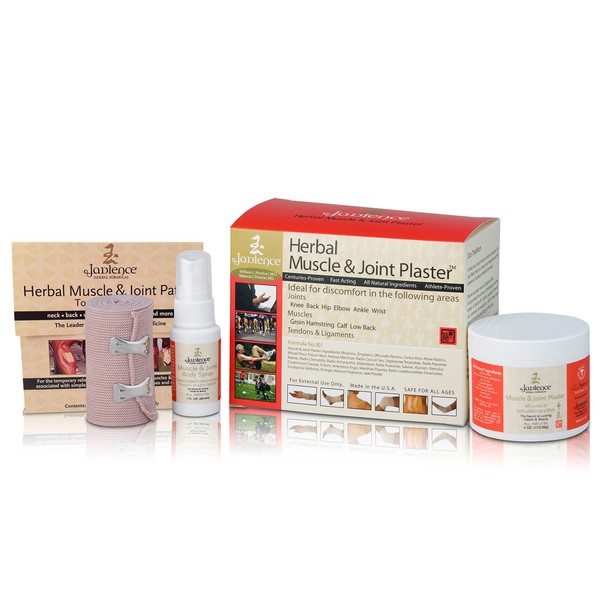 Injury Pain Relief Kit: Deep Muscle Pull Recovery, Joint Support,