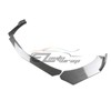 3pcs Matte Black Universal Front Bumper Lip Splitter Kit Spoiler