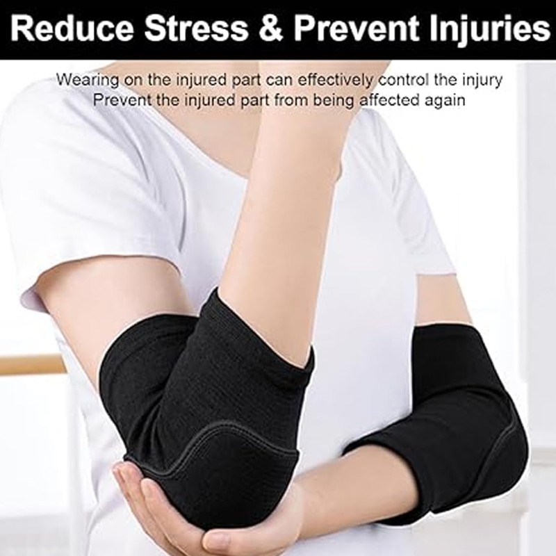 KYLOS Pack of 2 Knee Pads, Elastic Knee Pads, Breathable