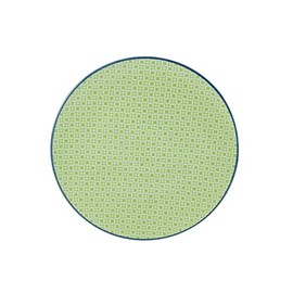 Creatable Mediterranean Dessert Plate Green