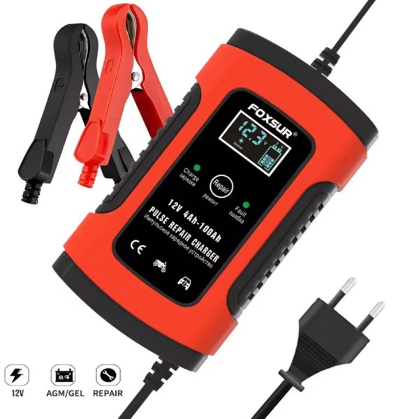Unbranded 12V Automatic Battery Charger Maintainer Motorcycle Trickle Float ATV