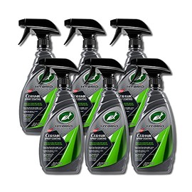 Turtle Wax 53409-6PK Hybrid Solutions Ceramic Spray Coating, Incredible Shine and Protection for Car Paint, Extreme Water Beading, Safe for Cars, Trucks, Motorcycles, RV's and More, 16 oz. (Pack of 6)