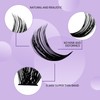 WENDY Lashes Clusters D Curl Lash Clusters 40D DIY Eyelash