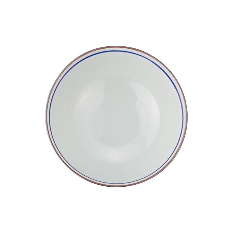 Rice Bowl Fashionable 有田焼 Black Winding Line Extra Large Bowl