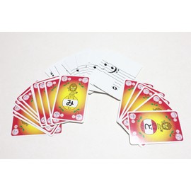 [Shipping Included] Oppu Card S 3-01-02 Music Note Card (Onpukado) Musical Note Card