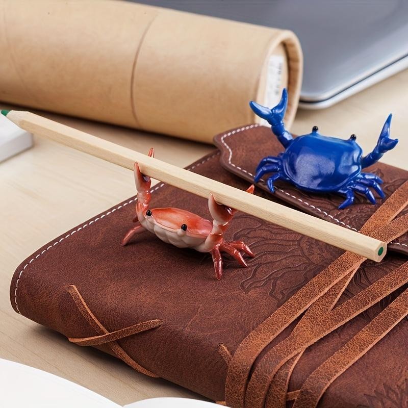 Creative Crab Shaped Pen Holder, 1 Count Unique Creative Crab