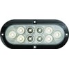 Optronics BUL78CBP Clear 6" Oval LED Utility Light for Surface
